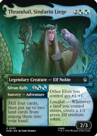 Thranduil, Sindarin Liege (Showcase) (HOB-233) - uncommon