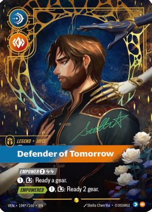 Jayce - Defender of Tomorrow (Signature) (194*/166) - VEN - Showcase - Foil