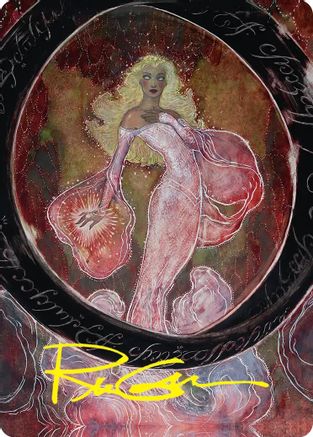 Galadriel's Dismissal Art Card (Gold-Stamped Signature) (ASHOB-029) - special