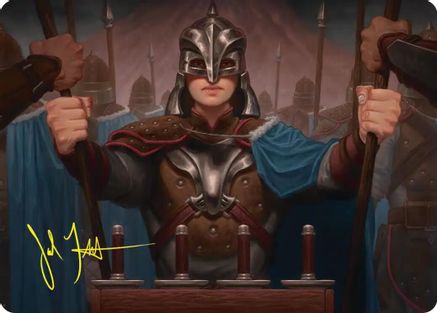 Bard's Attendant Art Card (Gold-Stamped Signature) (ASHOB-050) - special