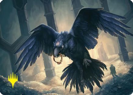 Most Decrepit Old Bird Art Card (Gold-Stamped) (ASHOB-042) - special