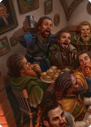 Fili and Kili, Joyous Art Card (1/12) (ASHOB-001) - special