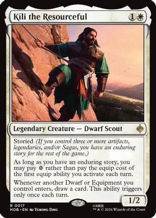 Kili the Resourceful (HOB-017) - rare