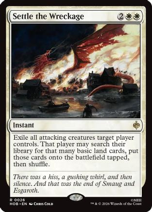 Settle the Wreckage (HOB-026) - rare