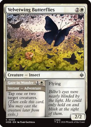 Velvetwing Butterflies (HOB-030) - common - Foil