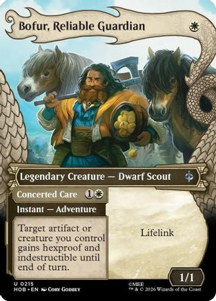 Bofur, Reliable Guardian (Showcase) (HOB-215) - uncommon - Foil