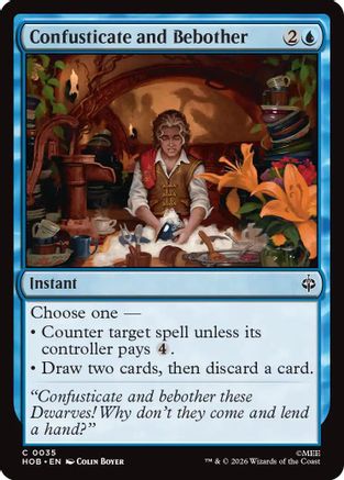 Confusticate and Bebother (HOB-035) - common - Foil