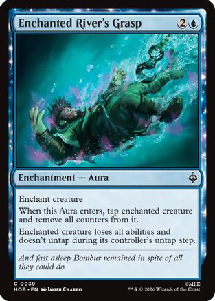 Enchanted River's Grasp (HOB-039) - common - Foil