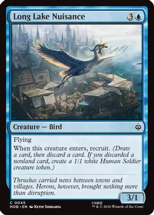 Long Lake Nuisance (HOB-045) - common - Foil