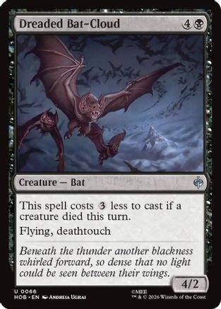 Dreaded Bat-Cloud (HOB-066) - uncommon - Foil
