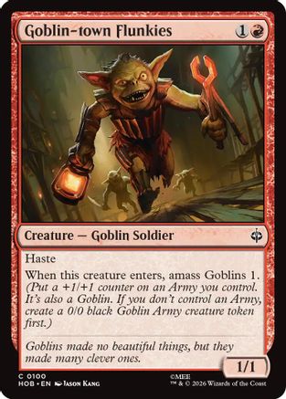 Goblin-town Flunkies (HOB-100) - common