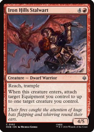 Iron Hills Stalwart (HOB-102) - common
