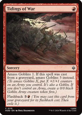 Tidings of War (HOB-115) - common