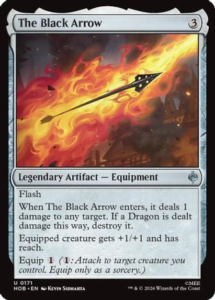 The Black Arrow (HOB-171) - uncommon