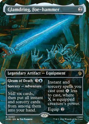 Glamdring, Foe-hammer (Borderless) (HOB-204) - rare