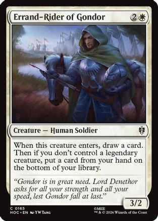 Errand-Rider of Gondor (HOC-165) - common