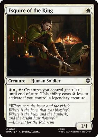 Esquire of the King (HOC-166) - common
