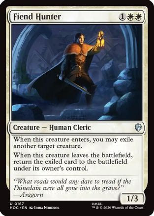 Fiend Hunter (HOC-167) - uncommon