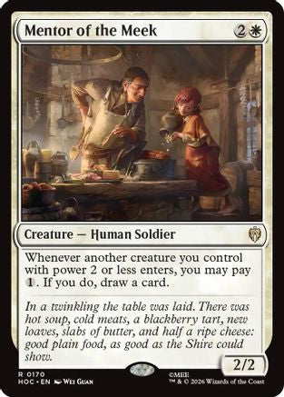 Mentor of the Meek (HOC-170) - rare