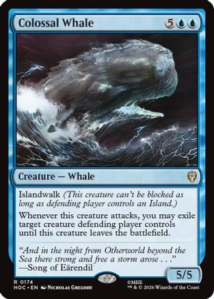 Colossal Whale (HOC-174) - rare