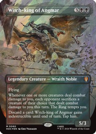 Witch-king of Angmar (Borderless) (Surge Foil) (HOC-060) - mythic - Foil