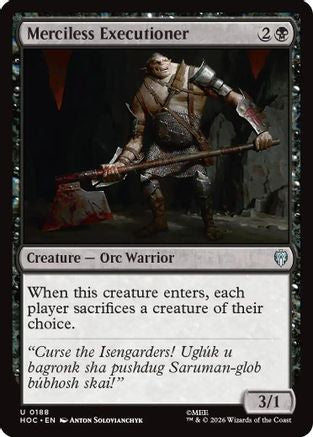 Merciless Executioner (HOC-188) - uncommon
