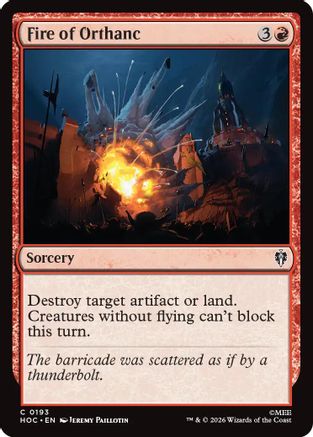 Fire of Orthanc (HOC-193) - common