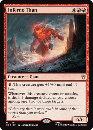 Inferno Titan (HOC-198) - mythic