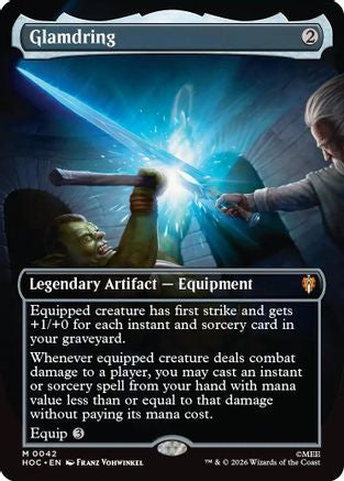 Glamdring (Borderless) (HOC-042) - mythic - Foil