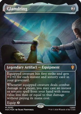 Glamdring (Borderless) (Surge Foil) (HOC-082) - mythic - Foil