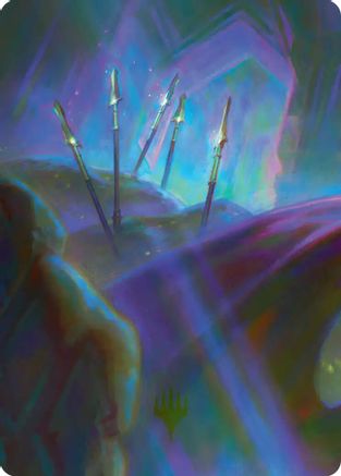 Long-Lost Lances Art Card (7/12) (ASHOB-007) - special