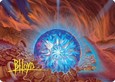 The Arkenstone Art Card (Gold-Stamped Signature) (ASHOB-044) - special