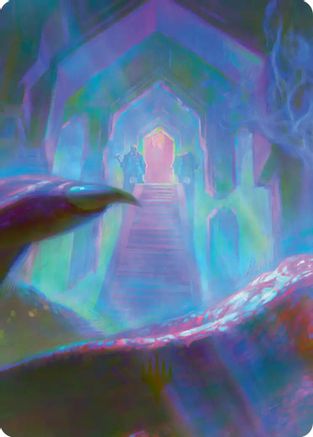Dragon-Cursed Halls Art Card (8/12) (ASHOB-008) - special