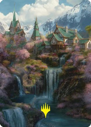 Rivendell Art Card (Gold-Stamped) (ASHOB-040) - special