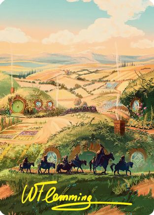 Plains Art Card (Gold-Stamped Signature) (ASHOB-041) - special