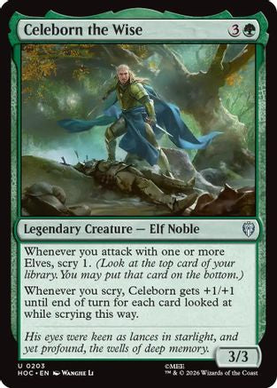 Celeborn the Wise (HOC-203) - uncommon
