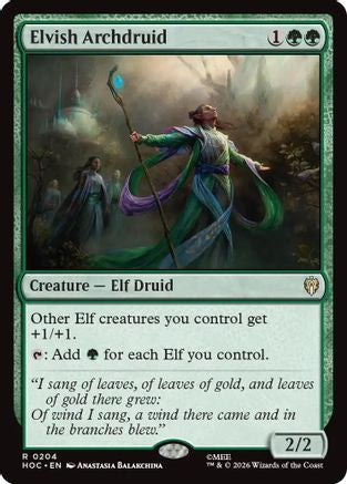 Elvish Archdruid (HOC-204) - rare