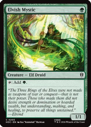 Elvish Mystic (HOC-205) - common