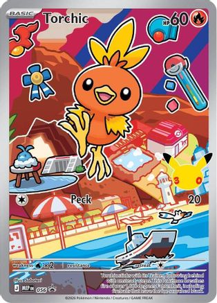 Torchic (056) - MMEP  - Promo - Holofoil