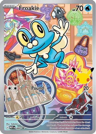 Froakie (060) - MMEP  - Promo - Holofoil
