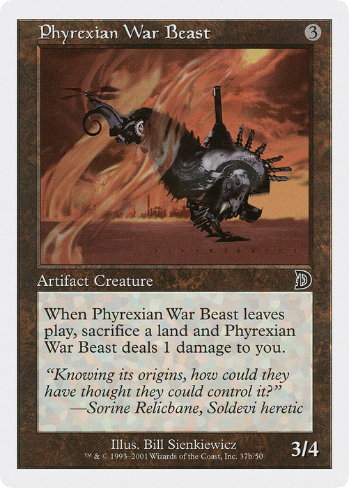 Phyrexian War Beast (DKM-37B) - common