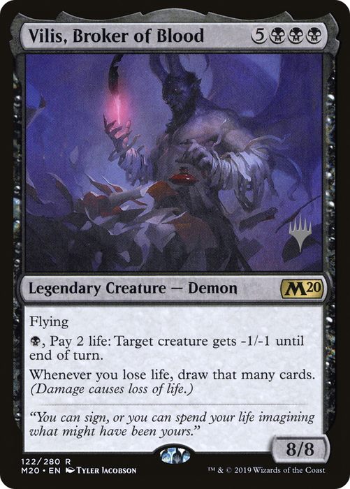 Vilis, Broker of Blood (PPM20-122P) - rare