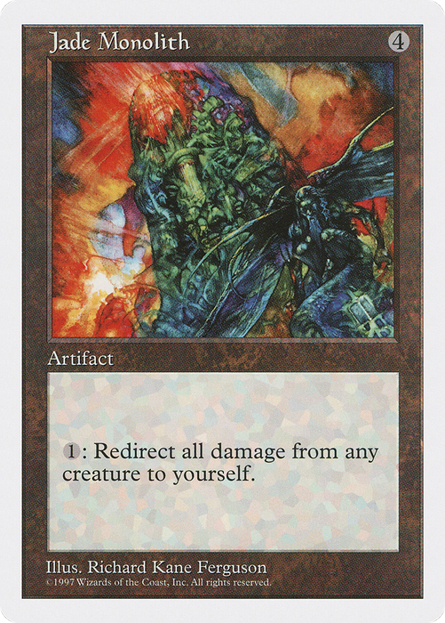 Jade Monolith (5ED-381) - rare