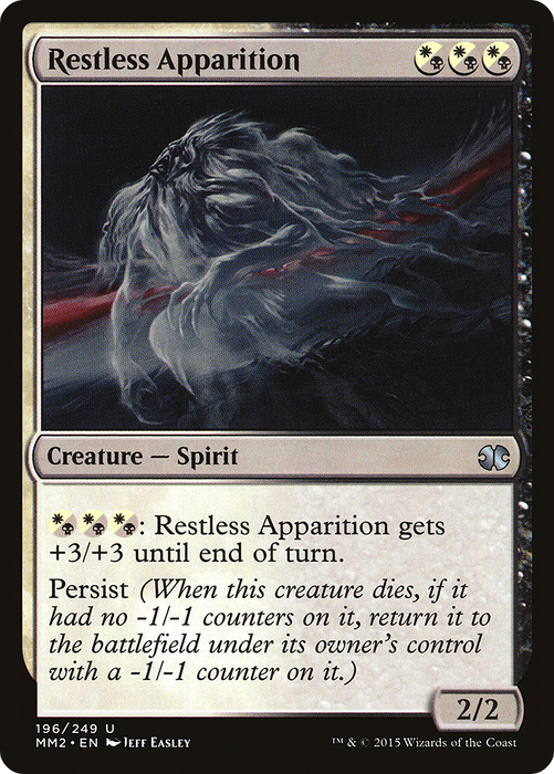 Restless Apparition (MM2-196) - uncommon