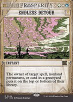 Endless Detour (OTP-044) - rare: (Showcase) (Borderless)