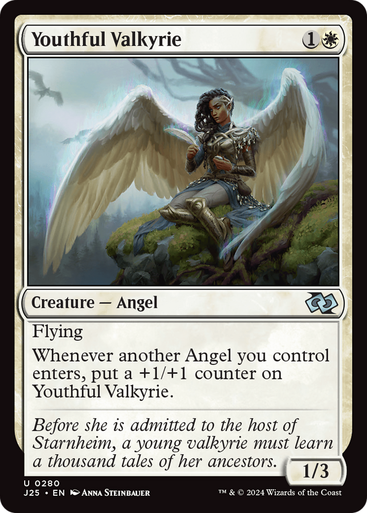 Youthful Valkyrie (J25-280) - uncommon