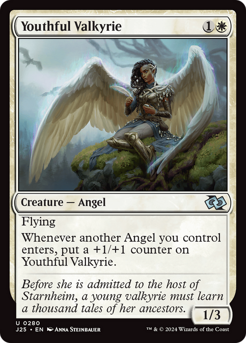 Youthful Valkyrie (J25-280) - uncommon