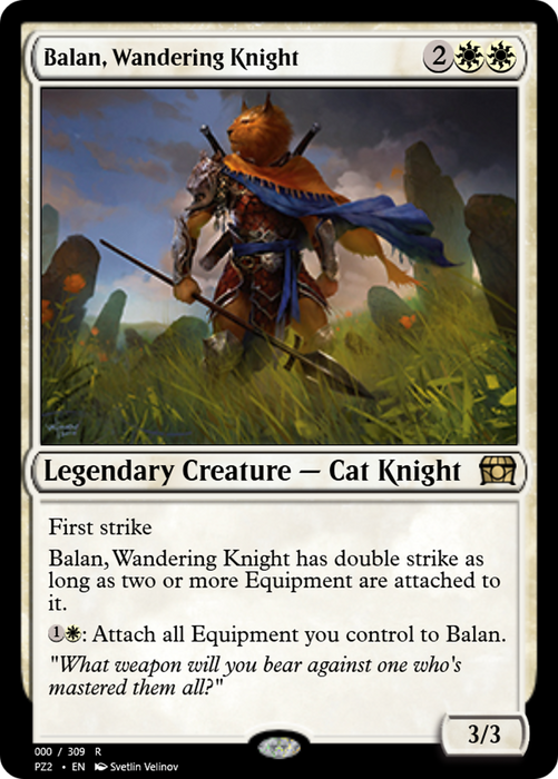 Balan, Wandering Knight (PZ2-65757) - rare