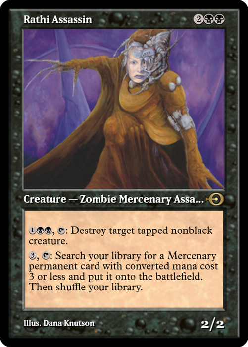 Rathi Assassin (PRM-32204) - rare - Foil