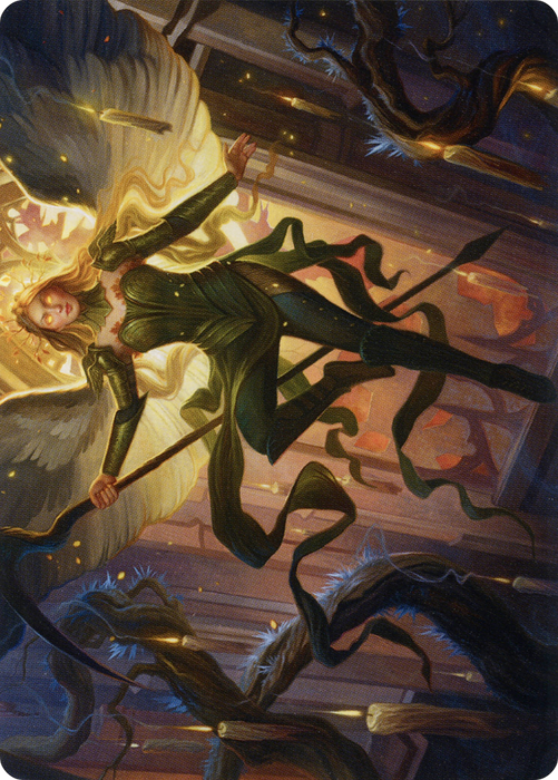 Sigarda, Champion of Light // Sigarda, Champion of Light (AMID-068) - common (Borderless) - Foil